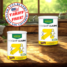 2 x Appeton Weight Gain Powder 900g Chocolate For Adult HIGH PROTEIN FORMULA