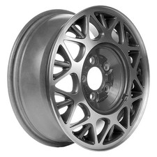 For Buick Lesabre 00-04 Alloy Factory Wheel 9 W-spoke Dark Charcoal 16x6.5 Alloy