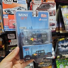 Mini GT 110 Land Rover Defender 110 Red Bull  Luka Exclusive RARE in Blister