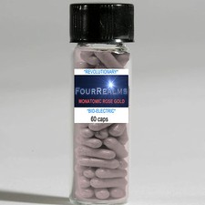 Monatomic Rose Gold Monatomic Gold Our most POTENT Ormus Stage 2 300mg 60 Caps