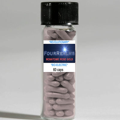 Monatomic Rose Gold Monatomic Gold Our most POTENT Ormus! Stage 2* 300mg 60 Caps