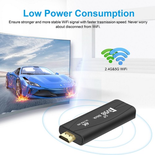 TV98 TV Stick Android 12.1 2.4G 5G Dual WiFi Smart TV Box 2G + 16G 4K Odtwarzacz multimedialny - Zdjęcie 9 z 14