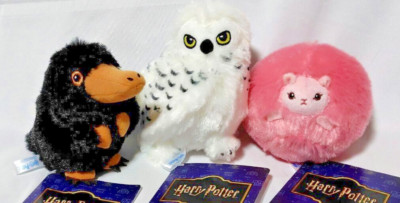 Harry Potter Fantastic Beasts Plush Doll Mascot Magical Creatures Set of 3 SEGA