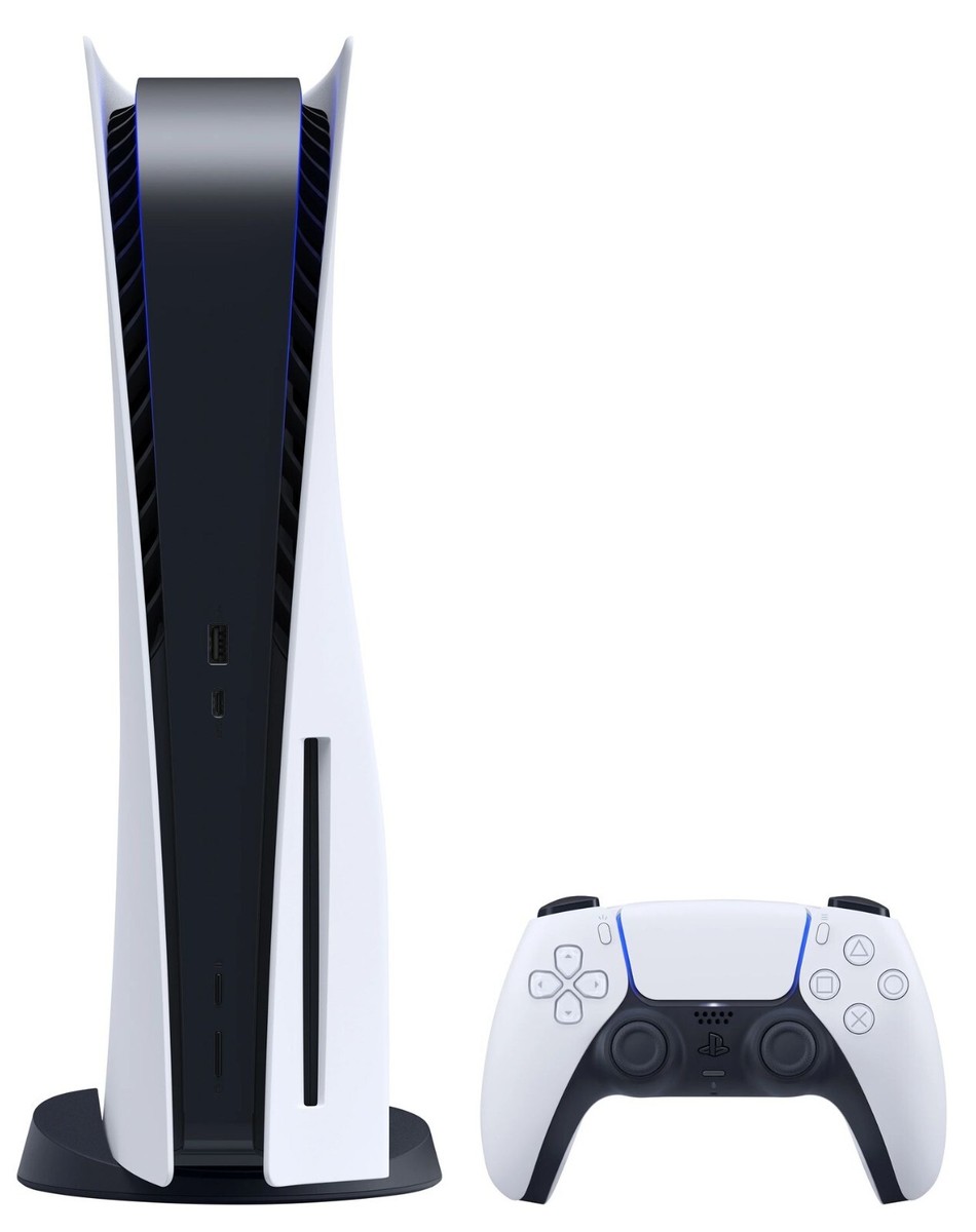 Sony PlayStation 5 Digital Slim - Gaming Console, 825GB, Wi-Fi, Black, White Sony PlayStation 5 Digital Slim - Gaming Console, 825GB, Wi-Fi, Black, White