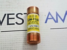 BUSS LOW-PEAK LPJ-15SP DUAL ELEMENT TIME DELAY FUSE LOT OF 3