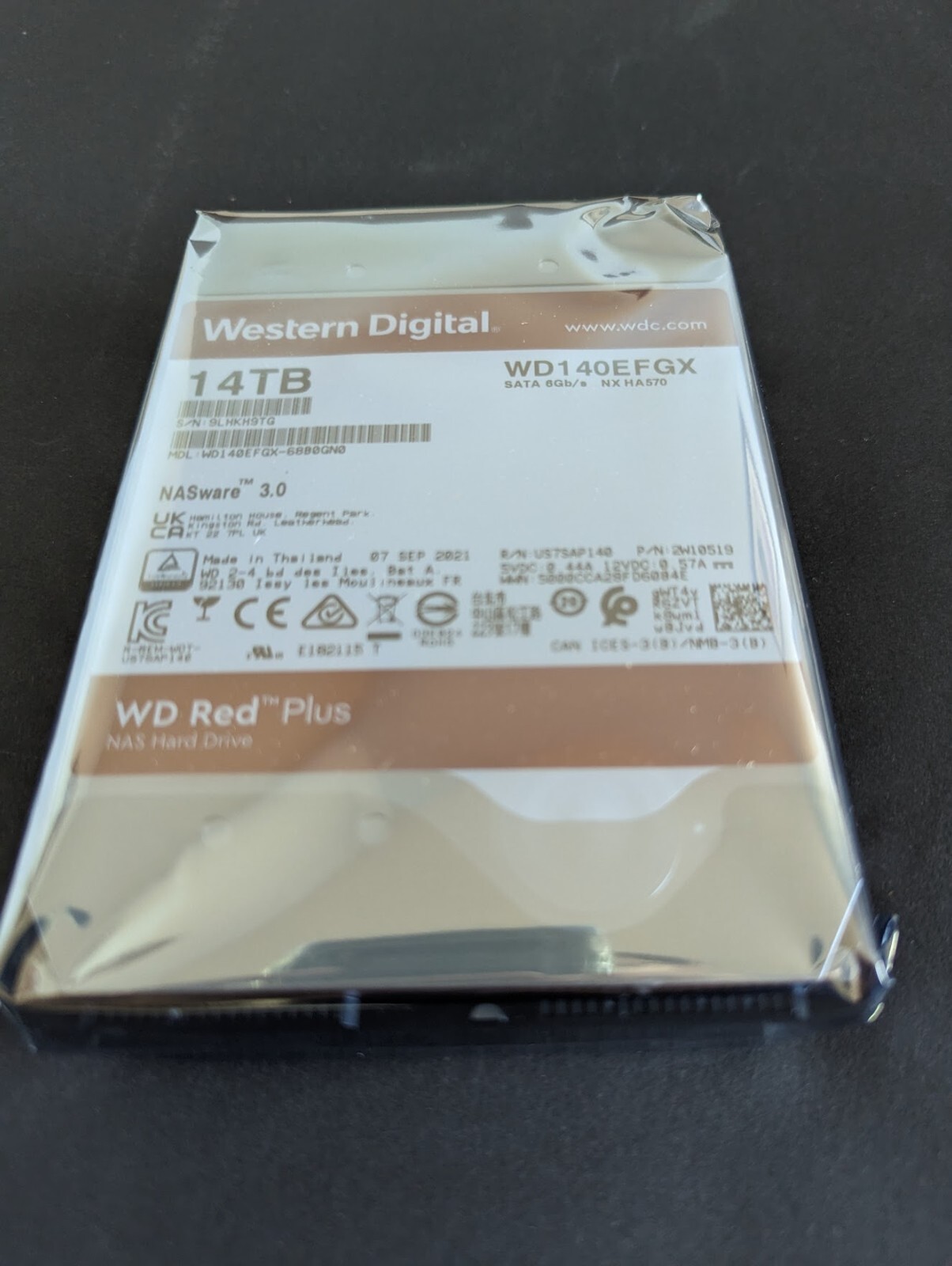 Western Digital WD Red Plus SATA 6 NAS Internal Hard Drive - 14TB ...