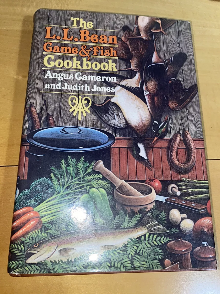 Vintage 1983 The L.L. Bean Game Fish Cookbook Recipes Cooking