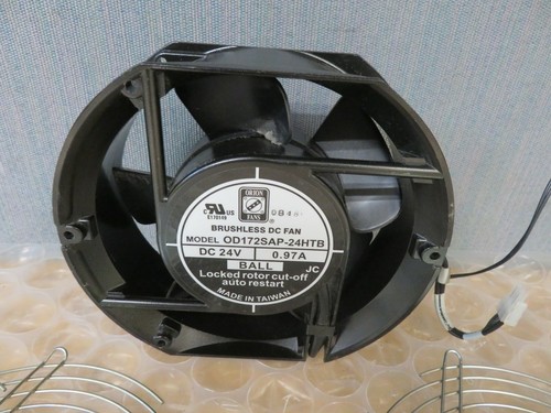 Orion OD172SAP-24HTB Brushless Fan 24 VDC 0.97A with Covers (17962) - 第 2/5 張圖片