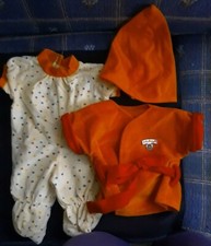 1985 Teddy Ruxpin Pajamas, Robe and Night Cap