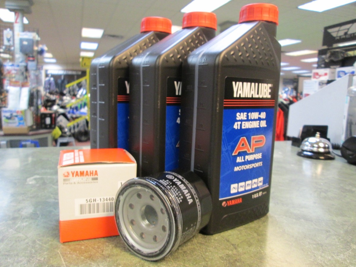 Kit Wartung 4 Liter Öl Bardahl XTM 5W40 Filter Kawasaki BX 125 Ninja