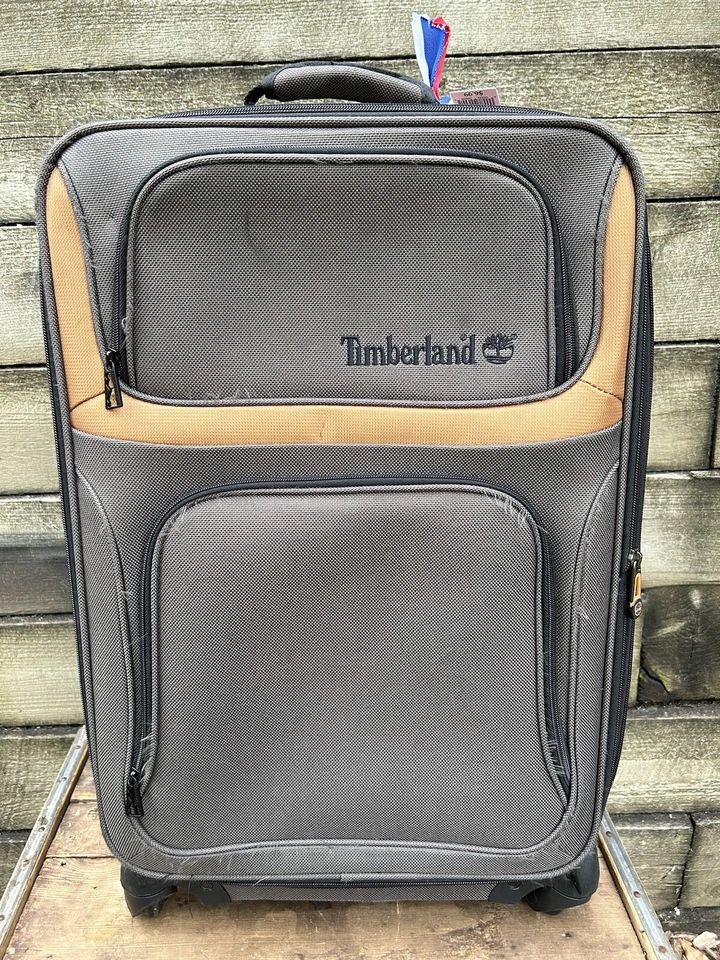 Juego de maleta vertical vintage Timberland Colebrook oliva Foto 3 de 4