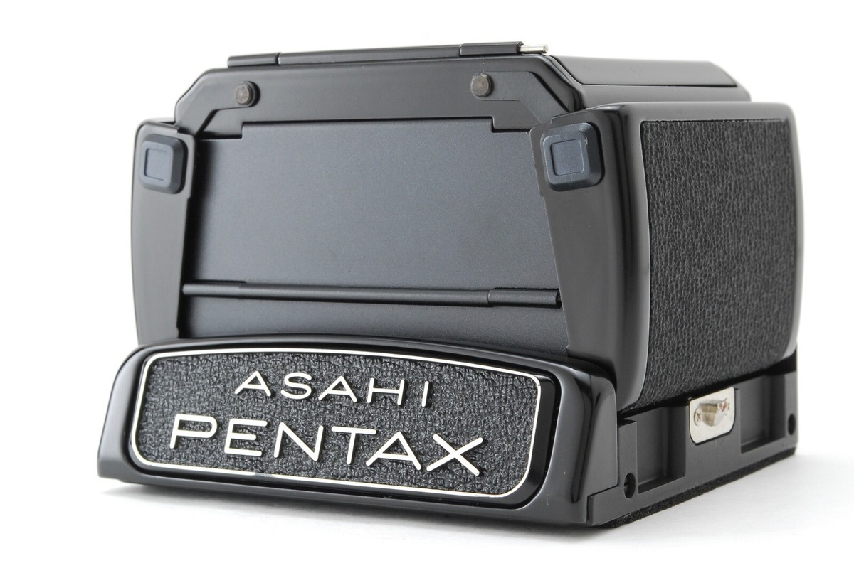 フィルムカメラ Pentax 6x7 waist level finder TOP MINT w/Case] Waist Level Finder Asahi Pentax 6x7 67 for