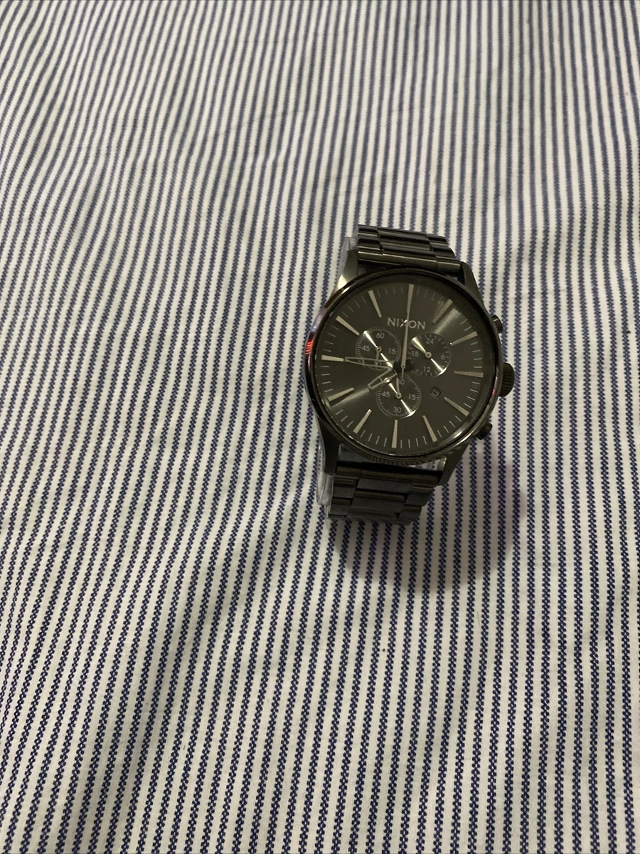 Nixon sentry online chrono all gunmetal