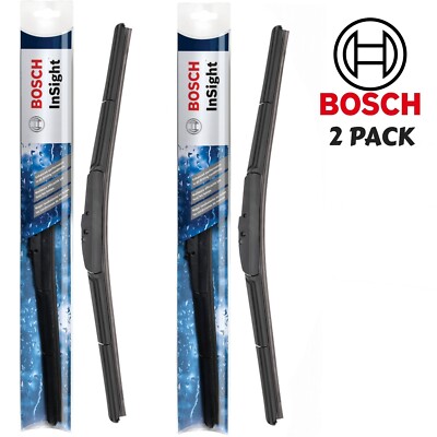 NEW OEM BOSCH inSight SET 17'' + 17'' Hybrid Windshield Wiper Blade  ( 2 PACK )