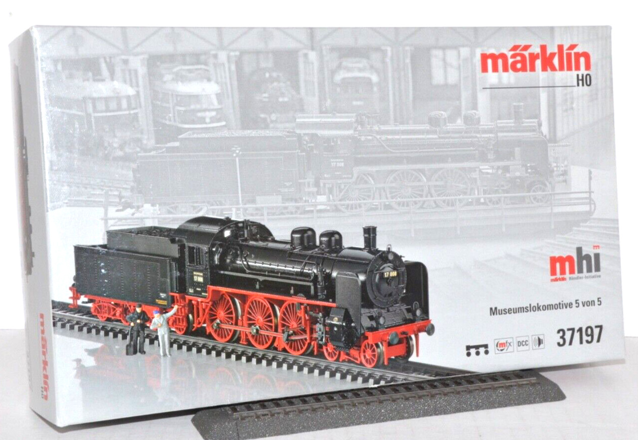 Marklin 37197 DRG 17 Cl Steam Loco mfx Digital Sound Metal HO Museum Series