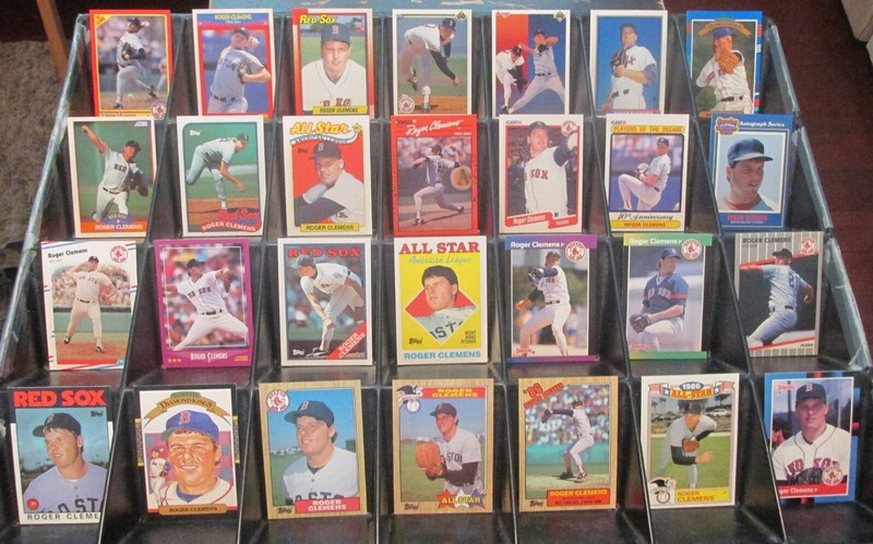 ROGER CLEMENS (256) CARD INSERTS & PREMIUM CARDS "NO DUPS" SEE SCANS
