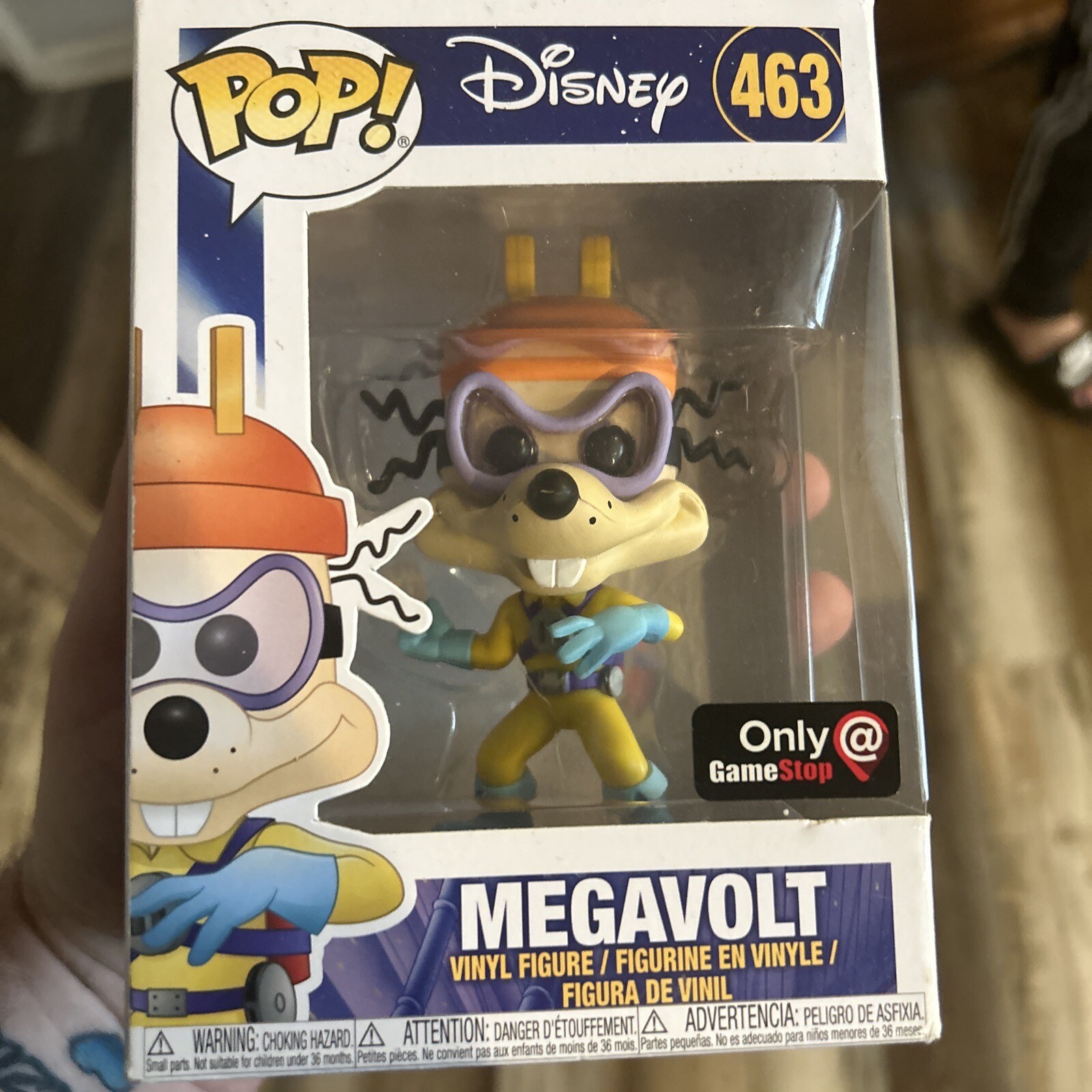 En Oferta Funko Pop! Disney Darkwing Duck Megavolt #463 Vinyl Figure