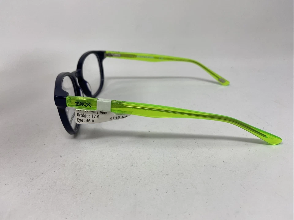 SKECHERS KIDS SE 1163 090 46/17/130 AZUL VERDE FLEX BISAGRA MARCO GAFAS GG68 Foto 2 de 4