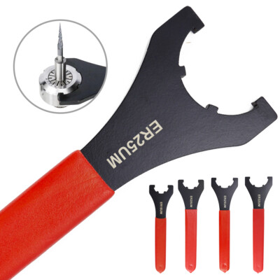 1Pcs CNC Spanner O Type ER16 ER20 ER25 ER32 ER40 Collet Wrench For ER Nut Collet Chuck Machine Tool Nut Locking Removal Tool - 1420