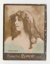 Cigarettes Climent Algeria Cigarette Tobacco Card - Early Theatre - Mercier