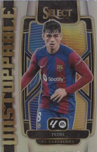 選手支給品FC Barcelona 20-21 PEDRI レプリカ 16番 M 2023-24 Panini Select La Liga Barcelona Pedri Mezzanine Orange