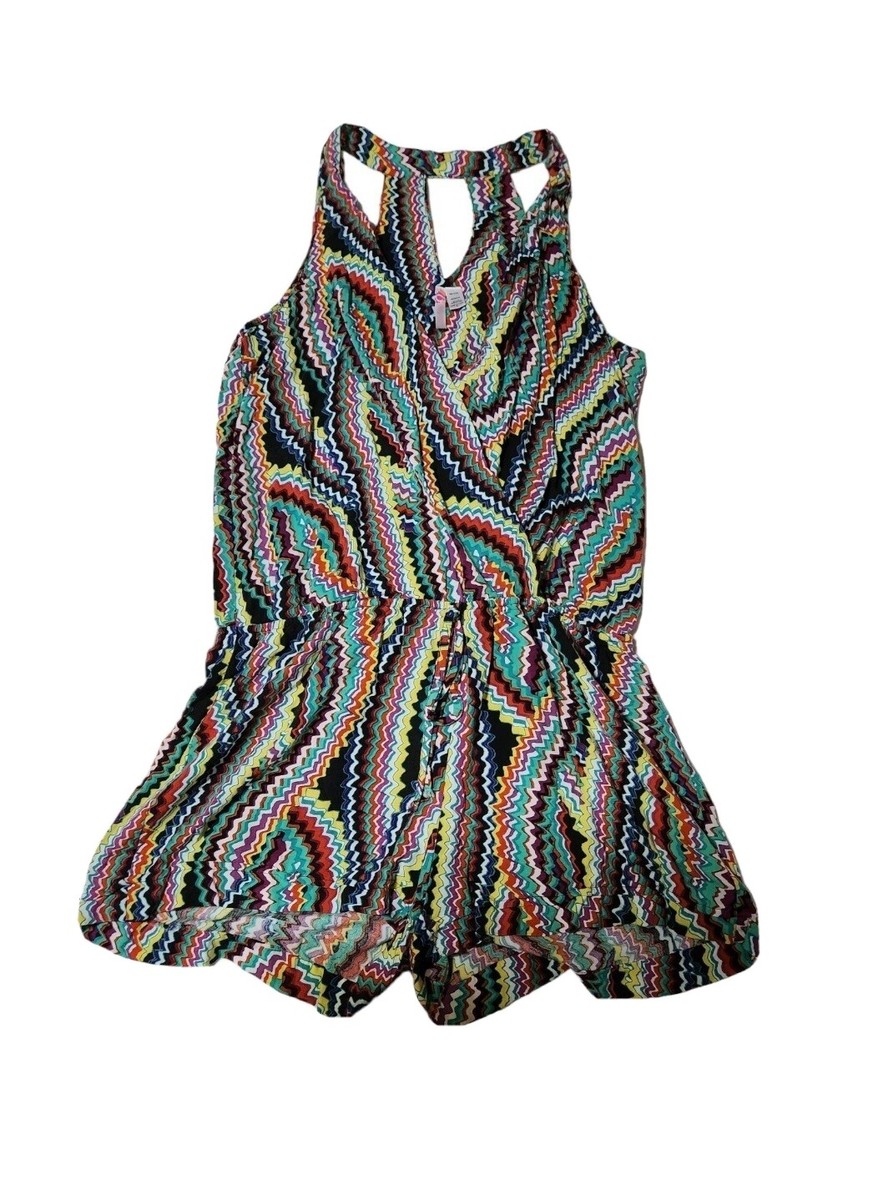 6 degrees Multi-Color Sleeveless Romper