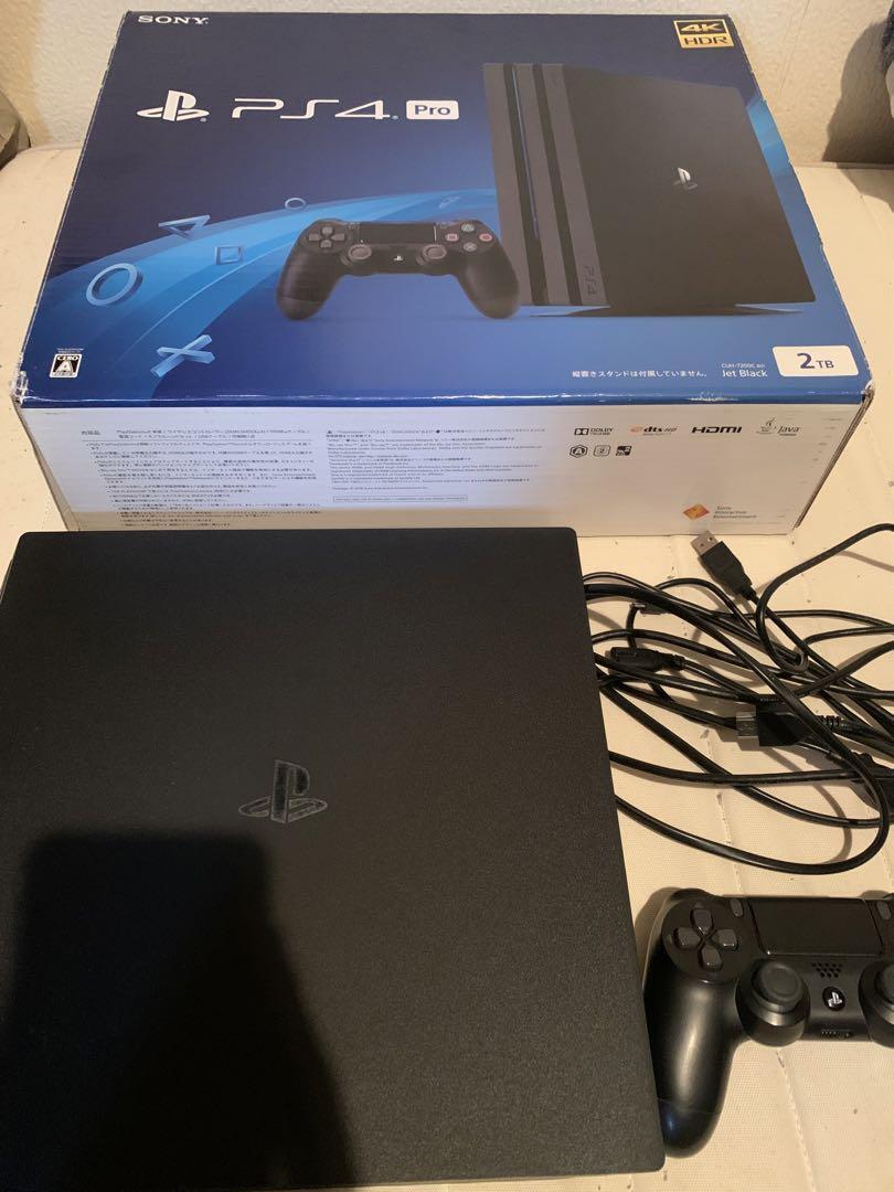 PlayStation4 pro 2TB CUH-7200C 電源HDMIのみ
