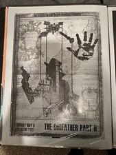 David O'Daniel Alien Corset THE GODFATHER 2 Coppola Castro Theater Rare 18X24