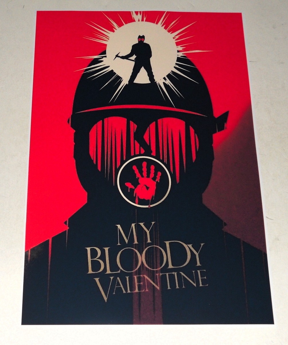 My Bloody Valentine 1981 Alternate USA Cult Slasher Film Poster 19
