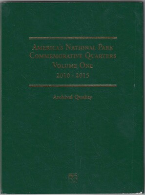 National Park Quarters P&D Vol 12010-2015 Littleton Coin Folder LCF42 New