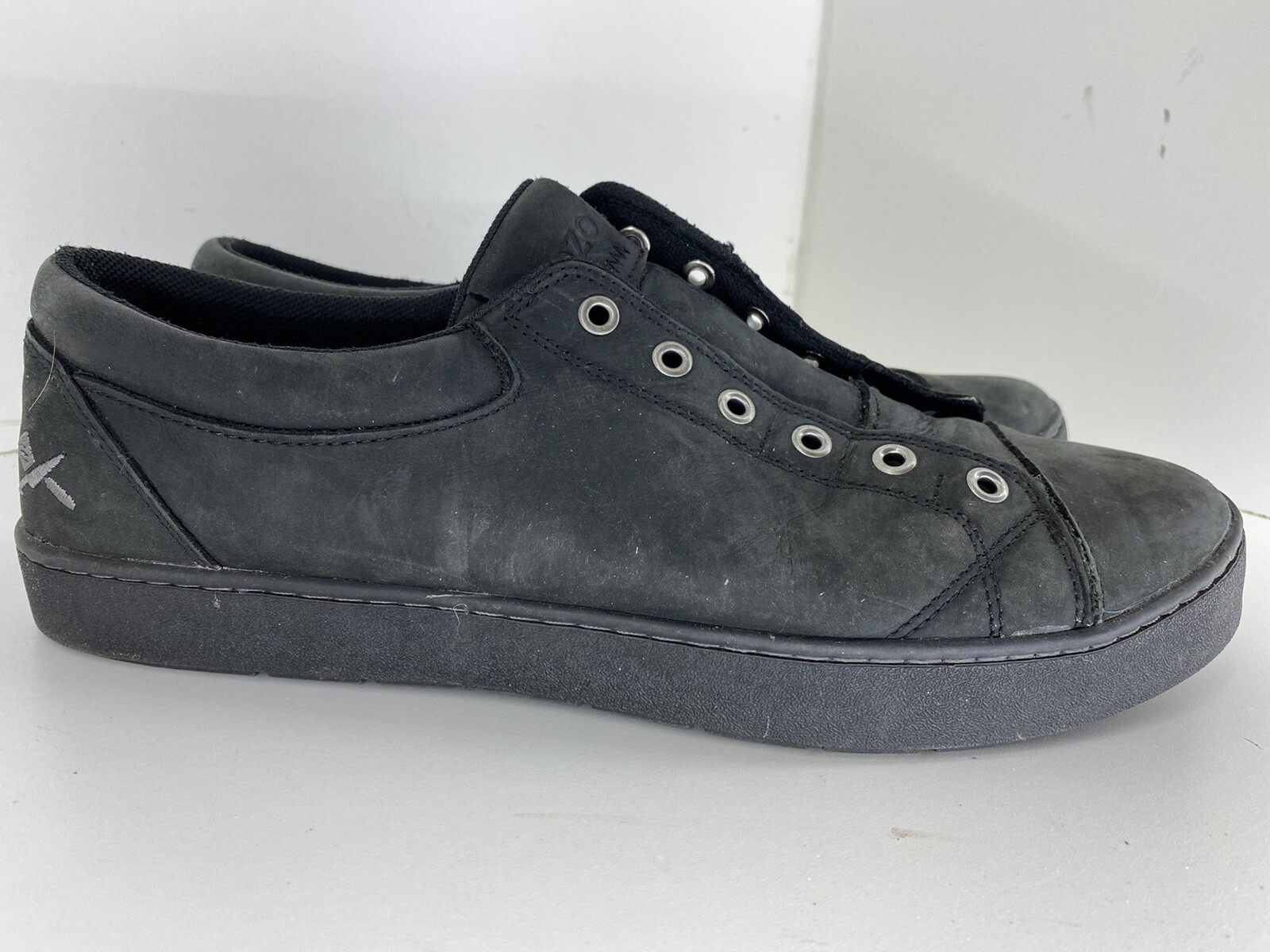 Non Slip leather Black Mens 