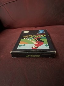 Golf Nintendo Entertainment System 1985 Cartridge Dust Sleeve NES Grey