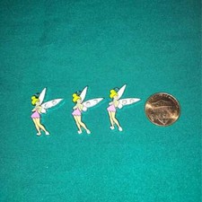 Tinkerbell Fairy a Charm Supply Enamel Charm 1 / 2 or 3 pcs