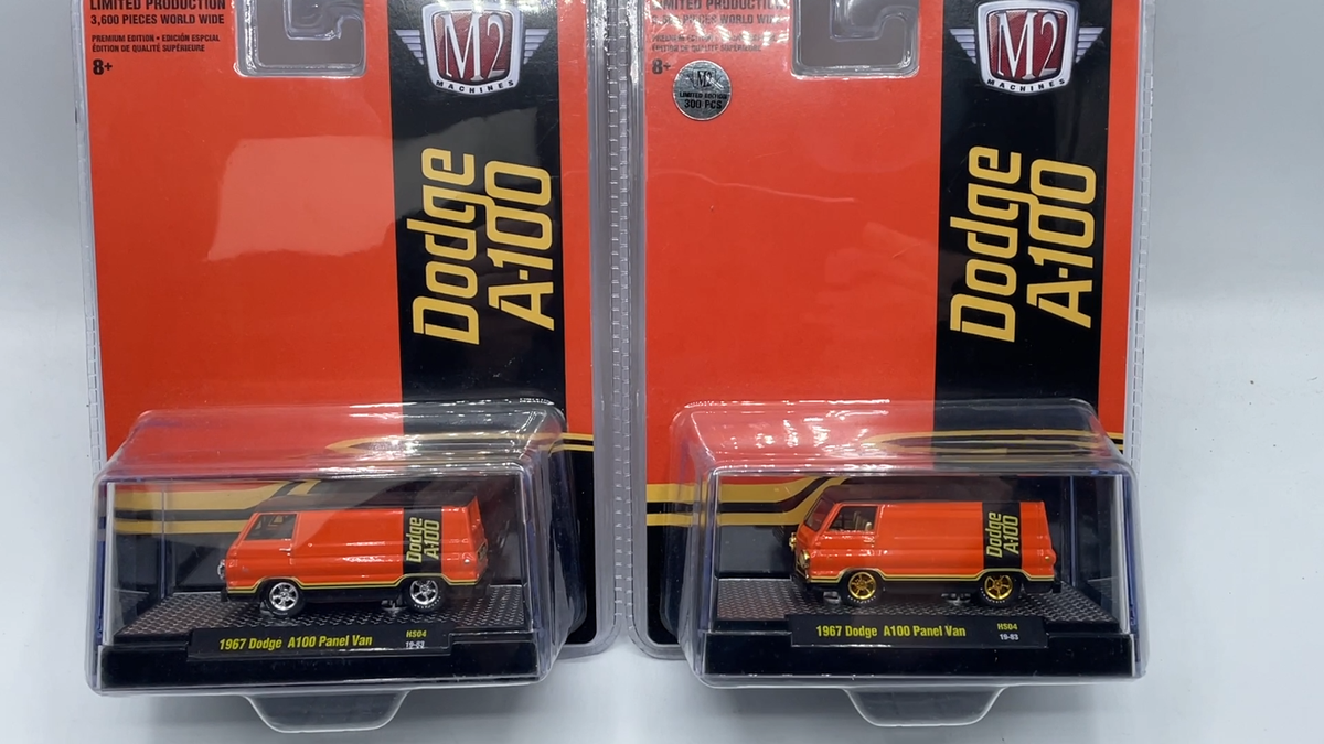 M2マシーン 1964 Dodge A100 Panel Van TaB M2 Machines 1:64 - ​​1964 Dodge A100 Panel Van - R82 23-77