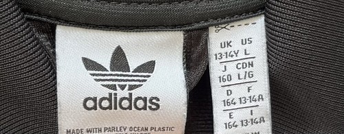 Adidas Jogger Set Black White Size Youth 13-14 Years Classic - Picture 4 of 8