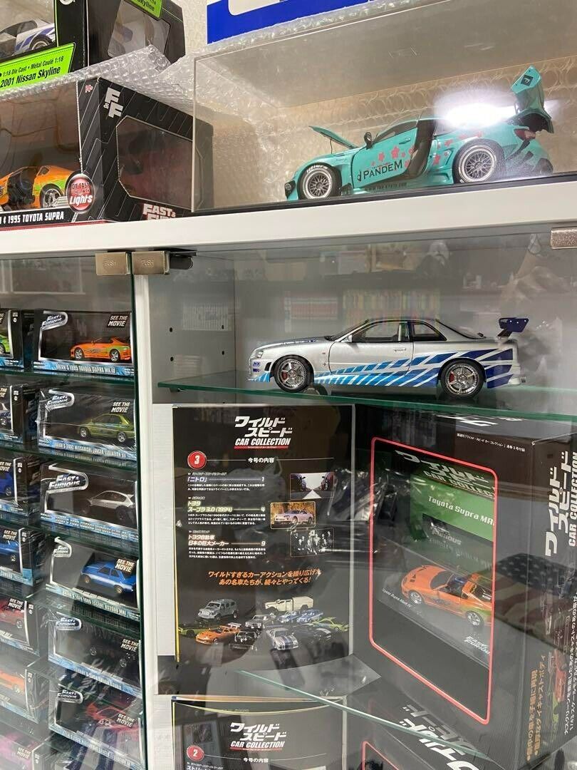 Nissan Skyline GTR R34 Greenlight 1/18 Brian's Fast Nissan Skyline GTR R34 Greenlight 1/18 Brian's Fast