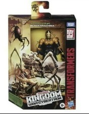 Transformers Generations Kingdom WFC BLACK ARACHNIA Deluxe Figure