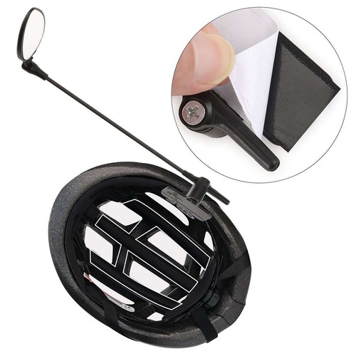 Bicycle Helmet Riding Rearview Mirror 360° Adjustable Bike Cycling Rear View - Picture 4 of 11
