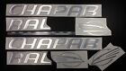 New Listingchaparral boat emblems 32" chrome + Free Fast delivery Dhl express- Stickers Set