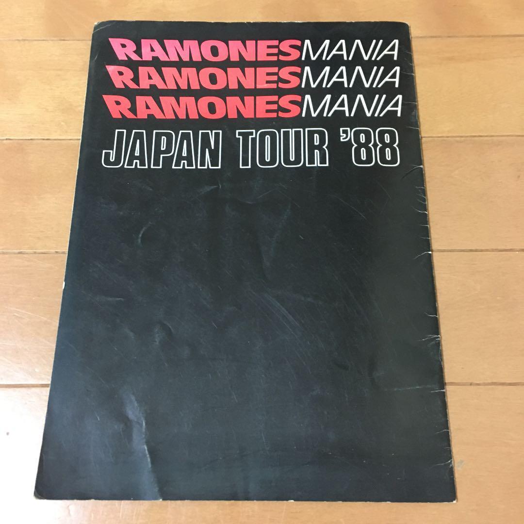 ラモーンズ　来日　ジャパンツアー　1988　パンフレット Rare Ramones 88 Japan Tour Pamphlet | eBay