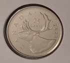 2023 Canada 25 Cents - KING CHARLES  - Uncirculated