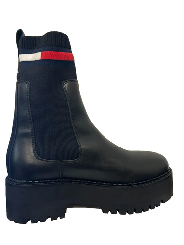 TOMMY JEANS TJW FLATFORM CHELSEA SOCK UK 7 US 8.5 EU 41 REF M289- - Picture 3 of 5