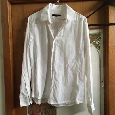 XSIDE Bluse L Weiß Damen Herbst Langarm
