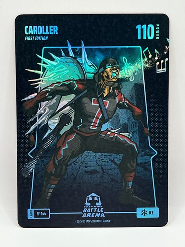 Bo Jackson Battle Arena Battlefoil Ice Caroller #144 Corbin Carroll