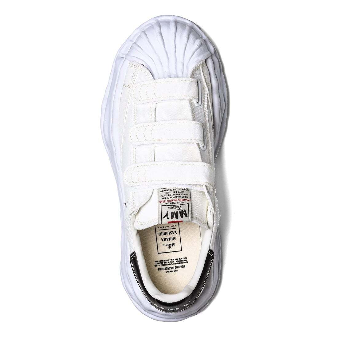 MAISON MIHARA YASUHIRO メンズ スニーカー A14FW741 WHITE A14FW741-WHITE Maison MIHARA YASUHIRO BLAKEY original sole