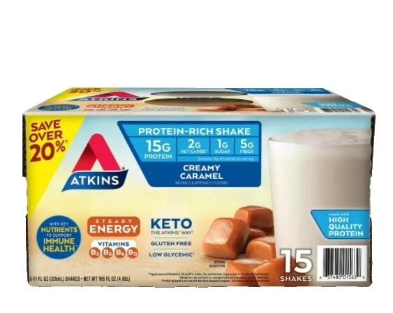 Shakes Atkins Resistência e Energia