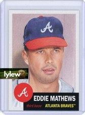 2021 Topps Living Set * EDDIE MATHEWS * Card #379 * Atlanta Braves * HOF