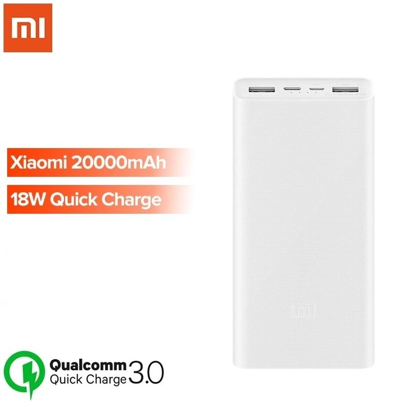 Comprar Batería externa Xiaomi 20000 mAh Redmi Fast Charge Power Bank