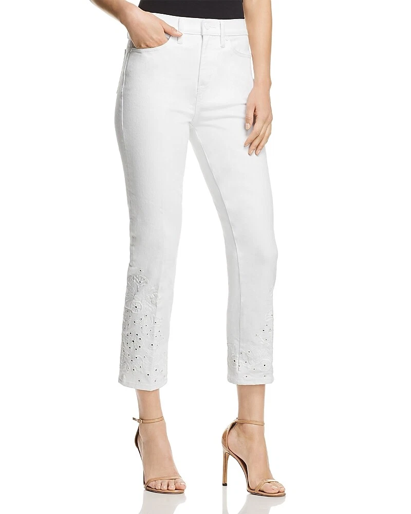 Tory Burch Women's High-Rise Straight Jeans