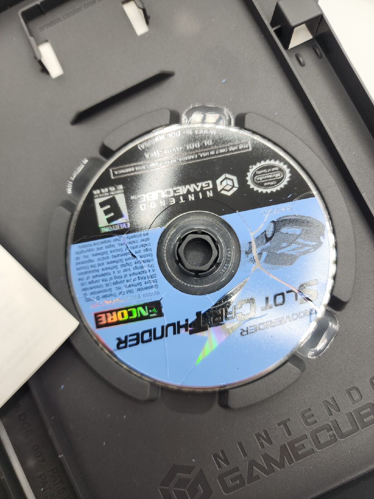 Grooverider Slot Car Thunder (Nintendo GameCube, 2003) Complete / Read